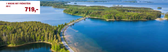Autorundreise Finnische Seenplatte